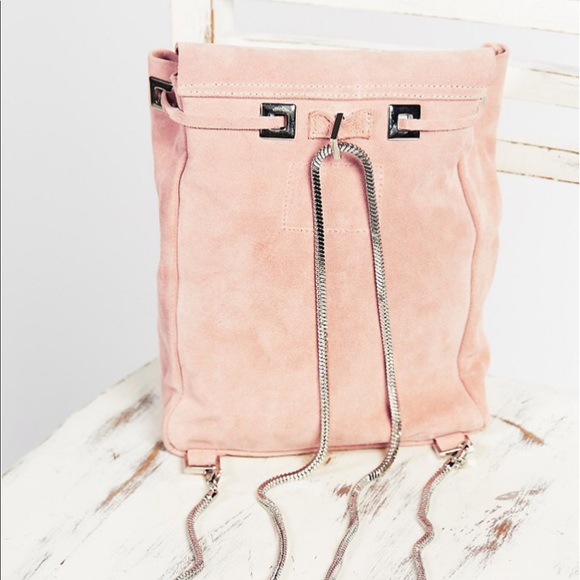 LAST ONE⚡️NEW SUEDE BACKPACK SOLD BY FP - Picture 3 of 7